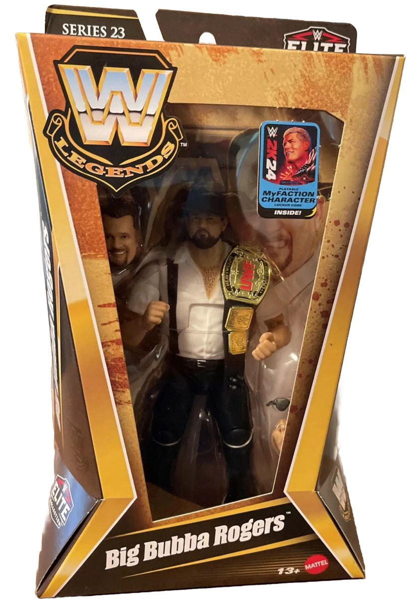スポーツ Mattel WWE Elite Big Bubba Rodgers 2024 WWE Mattel Elite Collection Legends Series 23 Big Bubba