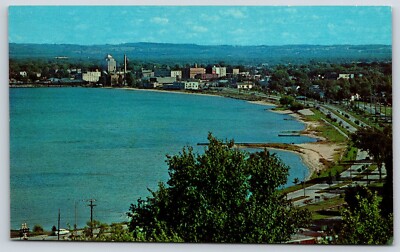 Traverse City Grand Traverse Bay Michigan Postcard