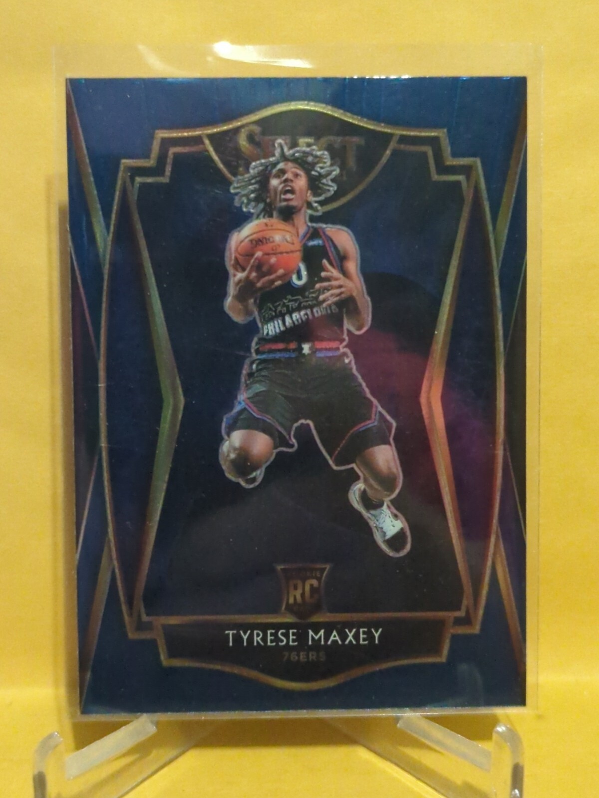 2020-21 Select Rookie Blue Retail #174 Tyrese Maxey