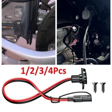 12AWG SAE To SAE Battery Cable Tender Terminal Connector Harness Extension Cord