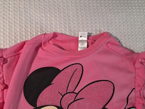 Disney Minnie Mouse Daisy Duck Pink 2 Piece Sweater & Pants Kids Youth Size 4 - Picture 9 of 13
