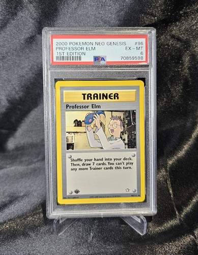 Professor Elm (1st Edition) graded PSA 6 for sale on eBay