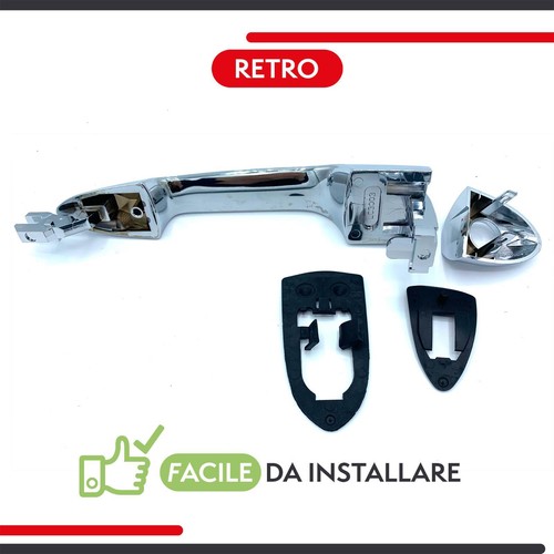 Griff Anschluss Vorne Links Im Freien Alfa Romeo Giulietta, Mito, Chrom - Bild 3 von 8