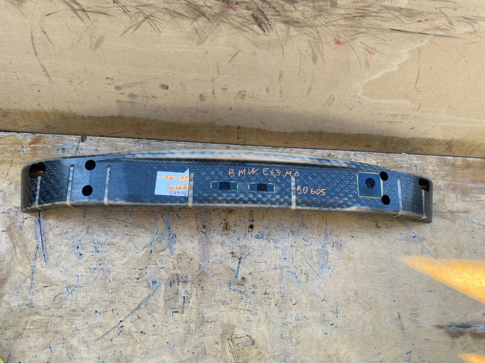 ⭕ 2006 2007 2008 2009 2010 BMW M6 E63 F.A. Kumpers HPT Rear Bumper Reinforcement Foto 2 de 4