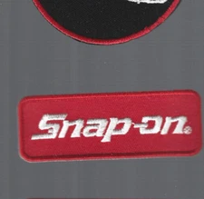 NEW 1 1/8 x 3 1/8" Snap On Iron on Patch Free Shipping