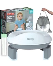 On-The-Go Portable Potty Seat - Travel Toilet Seat for Boys and Girls 18+ Mon...