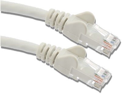 WEISS 20m CAT6 Cat 6 Fast Speed Gigabit Patch LAN Netzwerk Ethernet Kabel 20 mtr