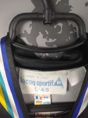 Le Coq Sportif Jersey Vintage Cycling Bike Shirt Trikot Men