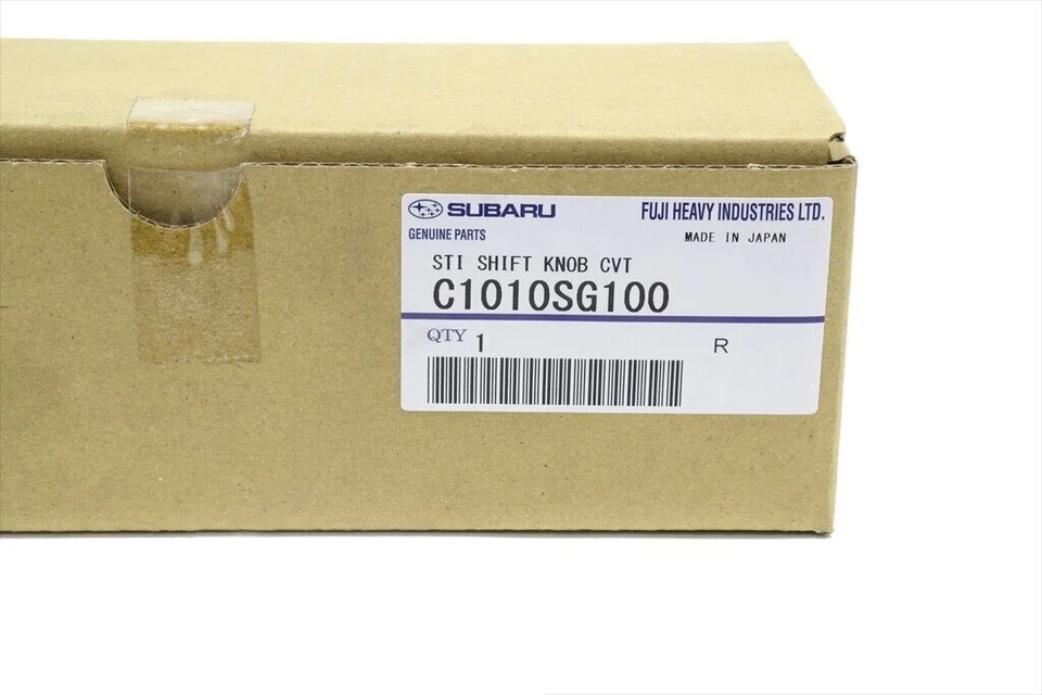 Perilla de cambio de cuero OEM 2016-2021 Subaru Crosstrek Forester WRX AT CVT C1010SG101 Foto 4 de 4