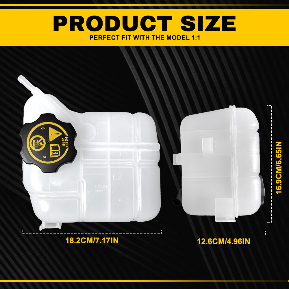 For Vauxhall Insignia 20082017 Coolant Expansion Header Tank + Cap