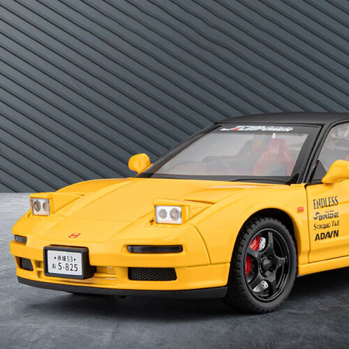 Modellino auto pressofuso 1:24 HONDA Acura NSX MK1 simulazione luce sonora bambini regalo Natale - Foto 2 di 22