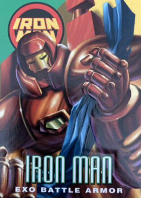 Marvel Vision Embossed Iron Man #79 Fleer/Skybox 1996