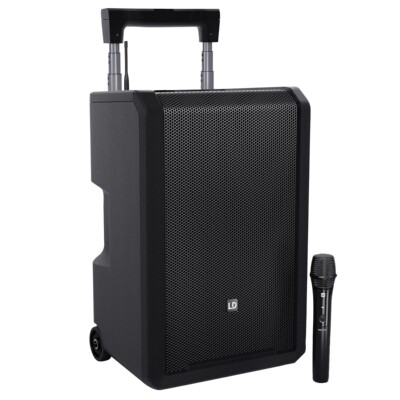 LD Systems ANNY 10 HHD B4.7 10'' Bluetooth PA DJ Speaker System w Microphone