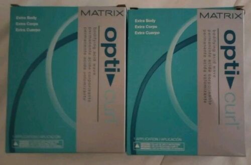 Matrix Opti Curl Extra Body Bodifying Acid Wave Perm Kit 2 packs