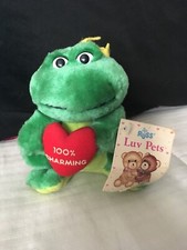 Prince Charming Frog Plush Frog 100 Charming VTG Russ Luv Pets