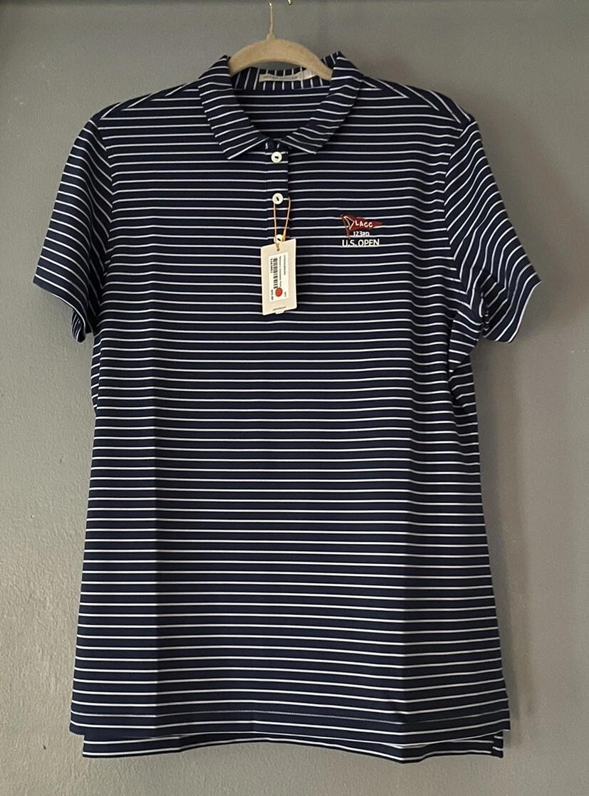 Peter Millar Women’s Polo L US Open Sun Protection Fabric NWT
