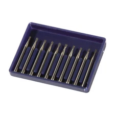 10 Pcs Dental FG-330 Pear Tungsten Steel Carbide Burs Drill High-Speed Handpiece