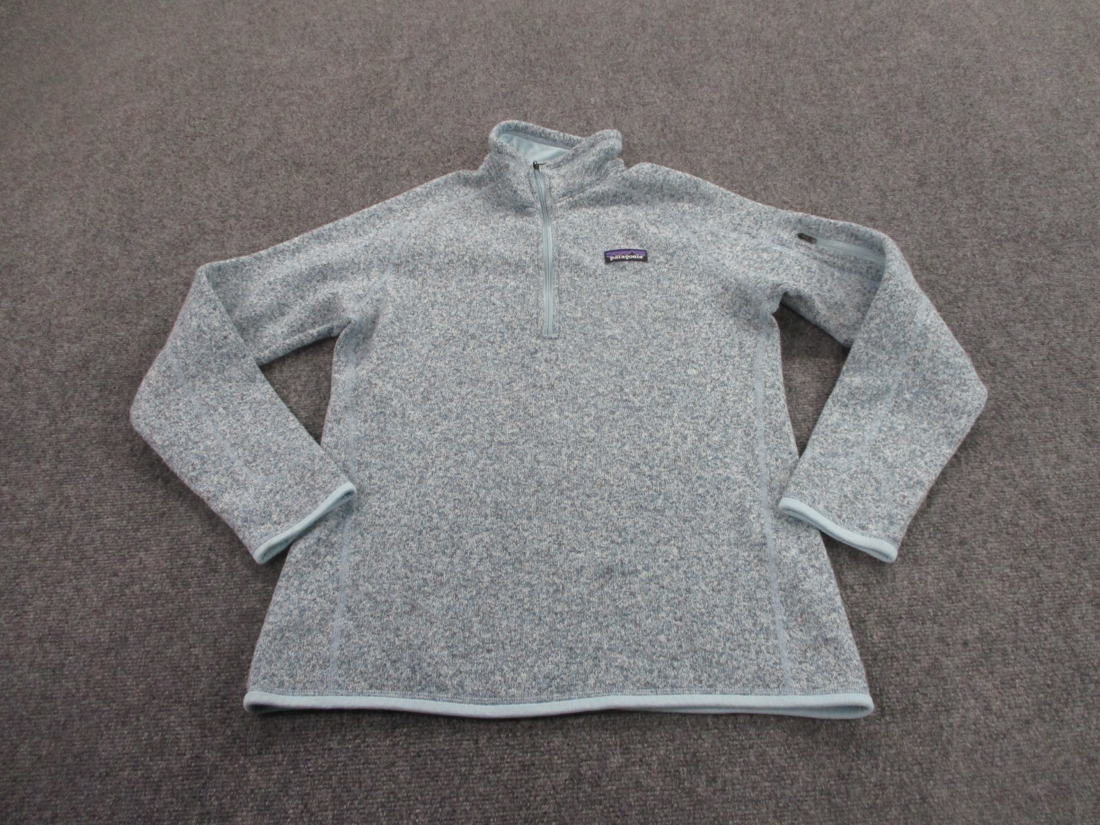 Patagonia Jacket Womens L Blue Better Sweater Fleece Hiking Outdoor Pullover