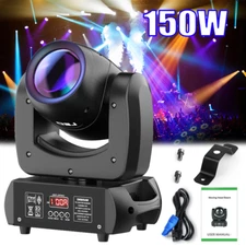 150W 18Prism Moving Head Light LED DMX RGBW Gobo Beam Stage Lighting Disco Show