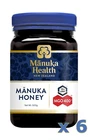 6 x Manuka Health Manuka Honey MGO 400+ 500g New Upgraded Version UMF 13+