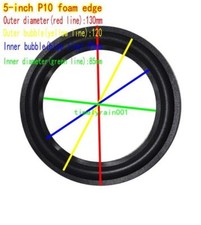 1pcs 5" inch Speaker Foam Edge Speaker Surround Speaker Repair Punch/P3/P10/P12