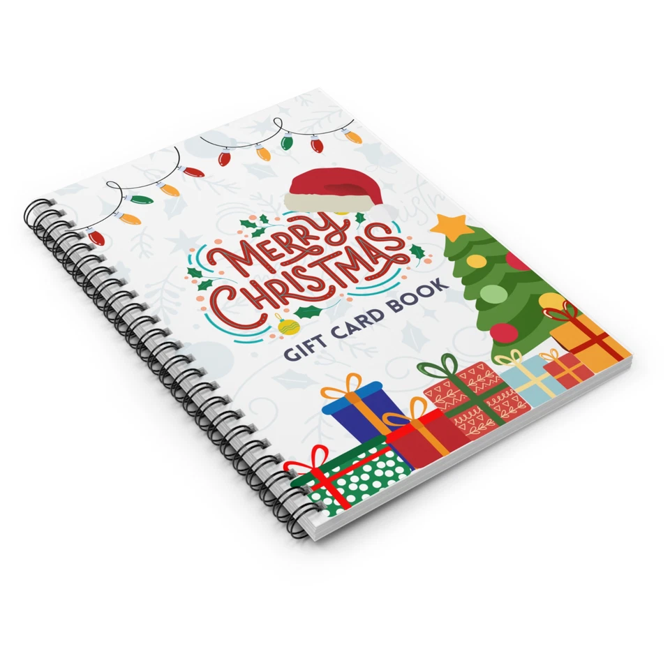 Custom Christmas Gift Card Book | Gift Card Holder | Christmas Gift | Keepsake - Image 3 of 4
