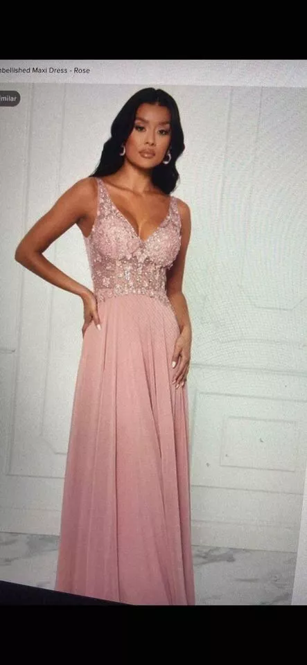 Fashion nova top rose dress