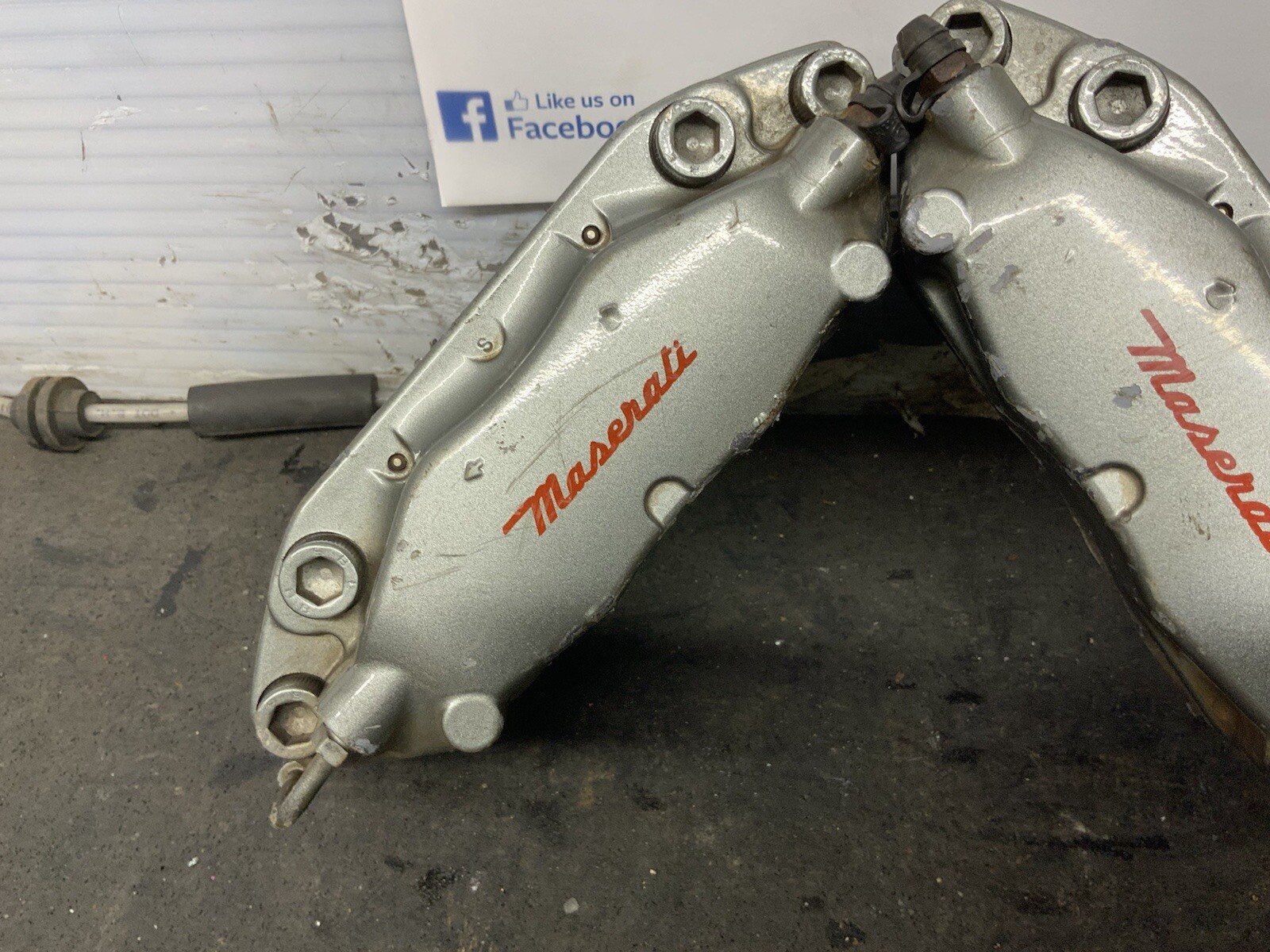 2007 Maserati M139 Quattroporte Brembo Rear Brake Caliper Pair Left Right