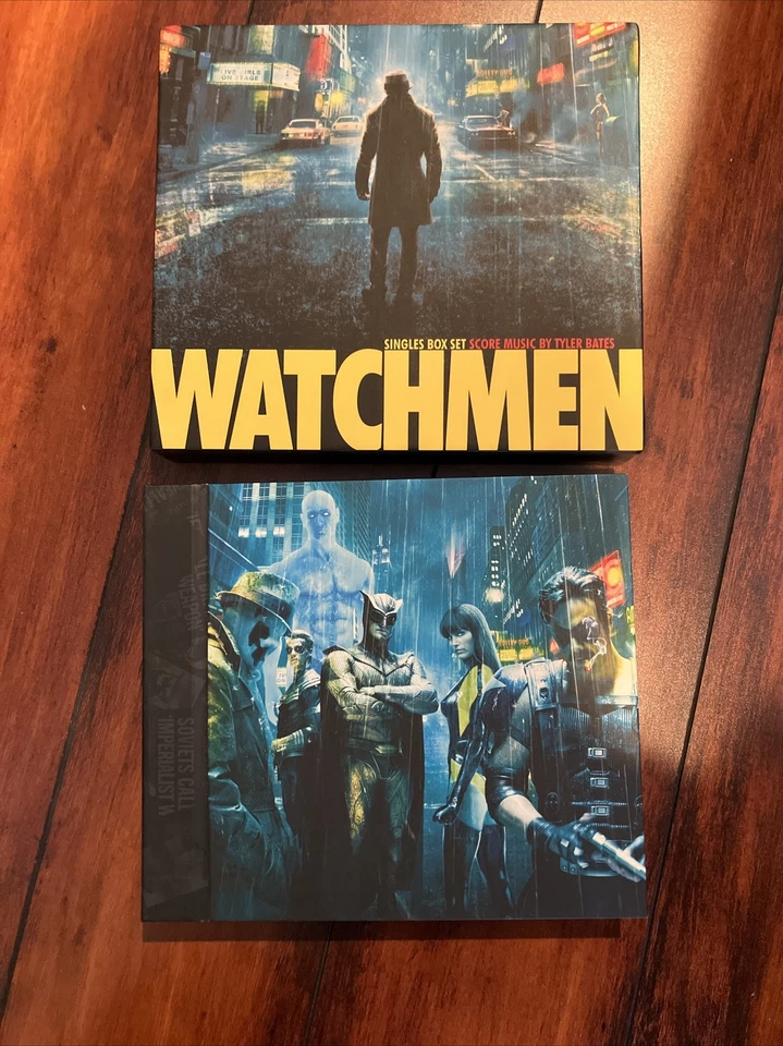 Watchmen Score 7” Singles Vinyl Box Set RARE By Tyler Bates Near Mint - Image 4 of 4