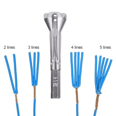 Pelacables Multifunción 9 En 1 - Probador De Tensión 12-250V, Corta, Pela, Enrolla Y Mide Continuidad