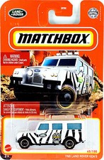 2022 MATCHBOX - 1965 LAND ROVER GEN II - 45/100 - ZEBRA STRIPE SAFARI TRUCK 1:64
