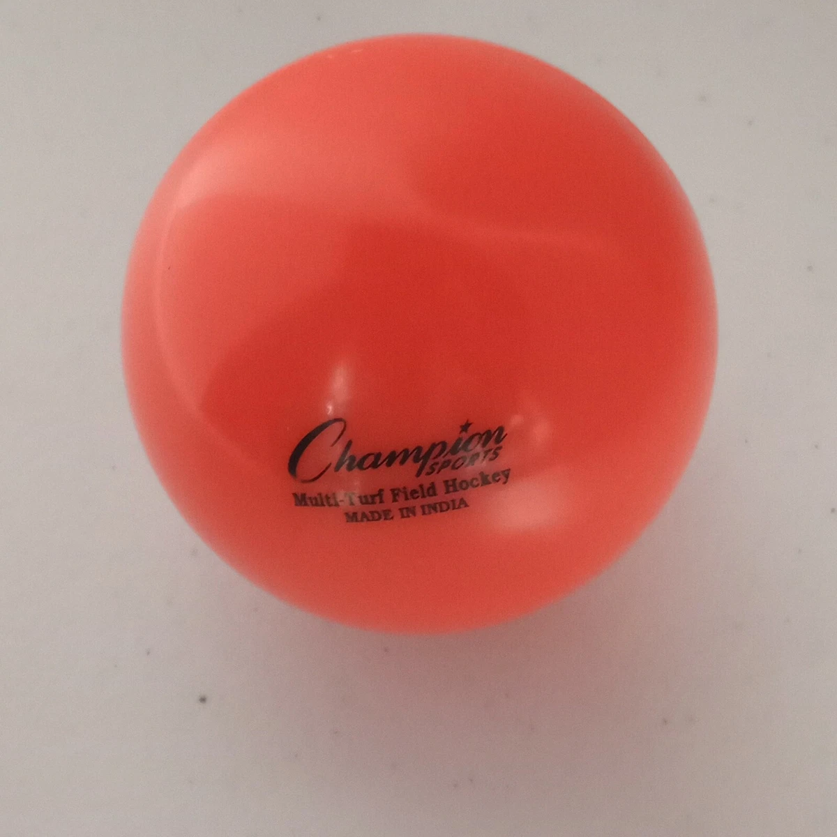 Orange Field Hockey Ball