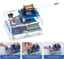 Mini DIY Shooting Game Toy Electric Magnetic Transmitter Kit Soldering Practice