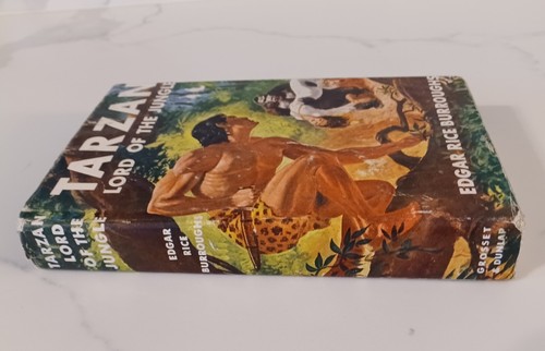 Tarzan Lord of the Jungle by Edgar Rice Burroughs, 1928, HC w/ Dust Jacket - Picture 2 of 16