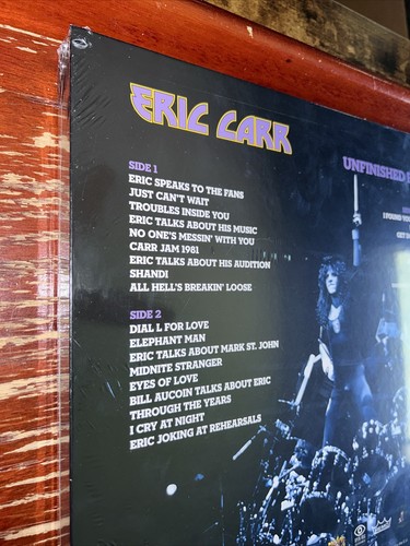 Eric Carr - Unfinished Business Deluxe Edition Box RSD Exclusive Colored Vinyl - Picture 13 of 13