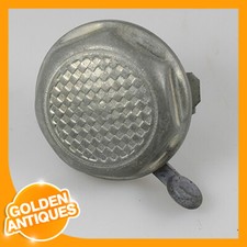 Antiguo cromo plateado Alemania Ciclismo Bicicleta Bicicleta Metal Mecánico Campana Bocina