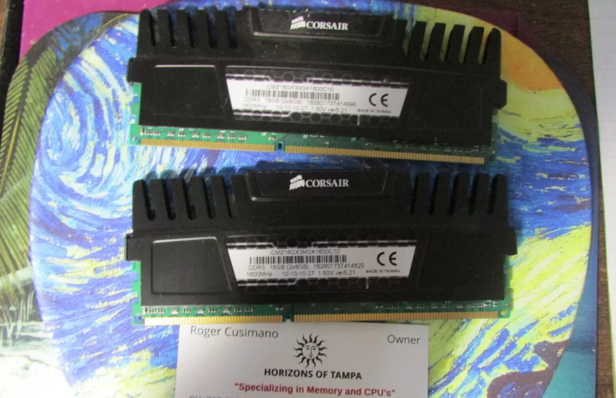 CORSAIR VENGEANCE CMZ16GX3M2A1600C10 16GB 2x8GB 1600MHz DDR3 RAM