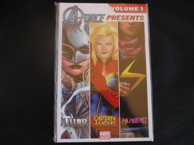 A-force Presents Volume 1 softcover graphic Novel (b18) Marvel