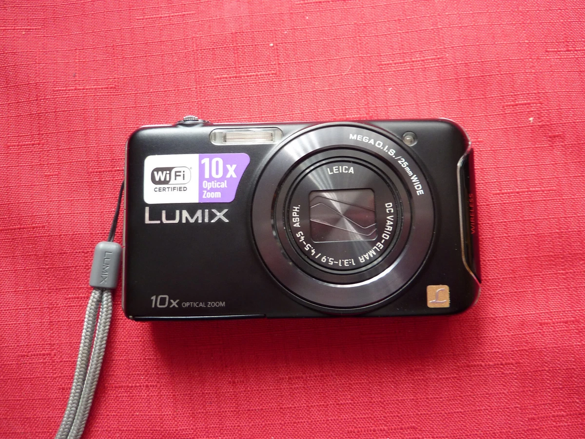 PANASONIC LUMIX DMC SZ5 Wireless WiFi 10X OPTICAL DIGITAL CAMERA BUNDLE