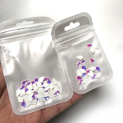 20 50pcs Nail Art Rhinestones FlatBack Glass Crystal Gems 3D Tips DIY Decoration - Picture 2 of 27
