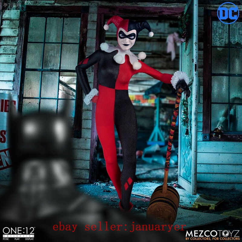 アメコミ HARLEY QUINN 1/12 scale Mezco Toyz 1/12 Dc Comics Harley Quinn Deluxe Edition Action