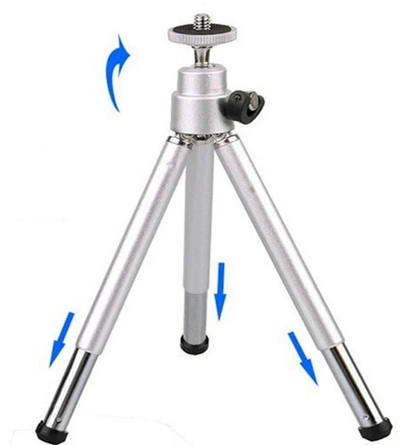 Mini Tripod Mount for GoPro HERO 13/12/11/10/9/8/7/6/5/4/3/MAX/Session - Image 3 of 4