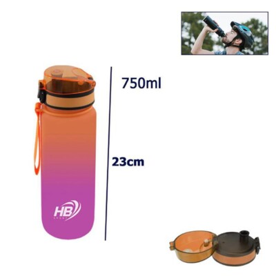 Borraccia Sportiva Senza BPA 750ml - Doppia Confezione Nero+Bianco Per Ciclismo, Palestra E Corsa - Foto 7