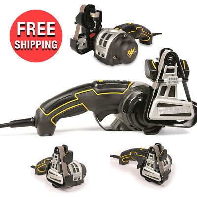Precision Knife and Tool Sharpener MK2 Sharp Blade with Flexible Abrasive Belt