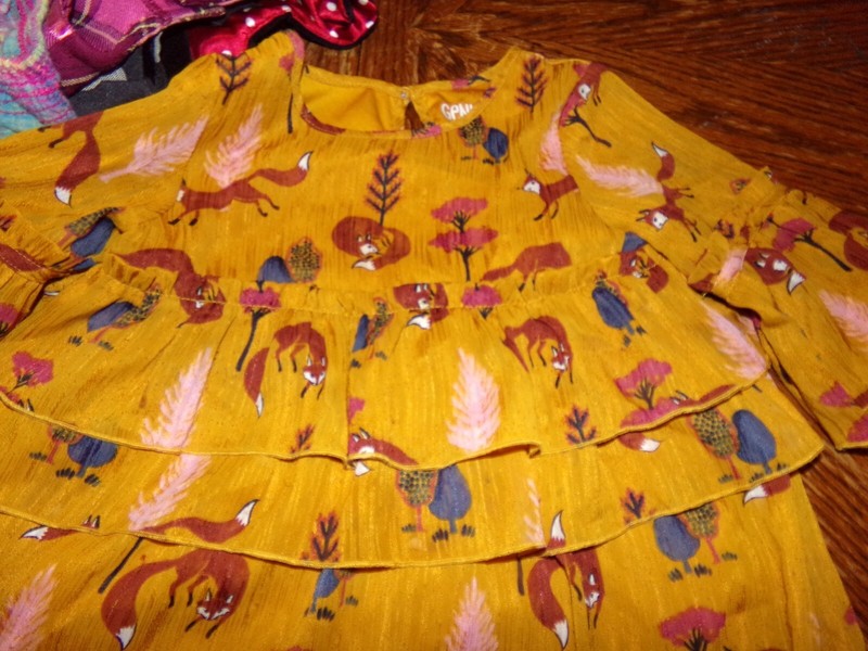 +*GIRLS OSH KOSH DRESS SIZE 4T  H 527