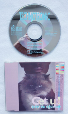 Technotronic - Get Up (CD Single, 1990, BCM Records) NM/VG (1)