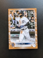 2022 Topps Update #US72 Derek Hill Memorial Day Camo /25 Tigers 