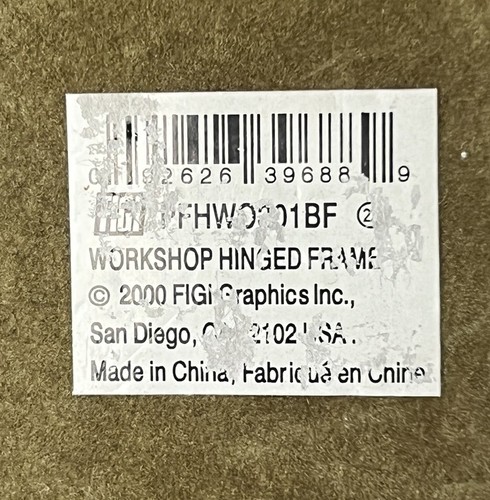 Dad’s Workshop Toolman Hinged Window - Figi Resin Picture Frame - Photo 3.5x5” - Picture 15 of 18