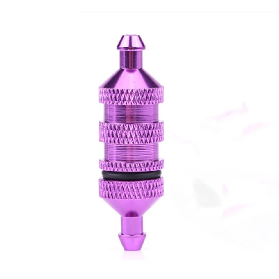 Aluminum Alloy Oil Nitro Fuel Filter for HSP 1/8 1/10 RC Model Car Upgrade Parts - Image 4 of 4