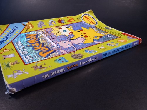 Le Manuel Pokemon Officiel Édition Collector Deluxe 1999 avec Poster - Photo 4/11